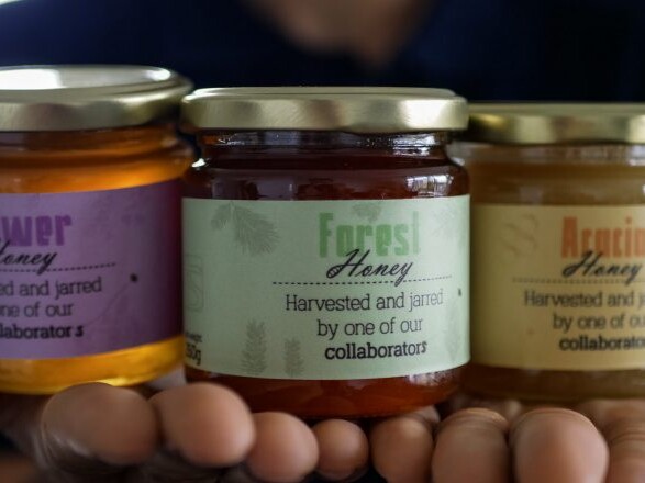 Technology & Strategy local honey produced in Alsace