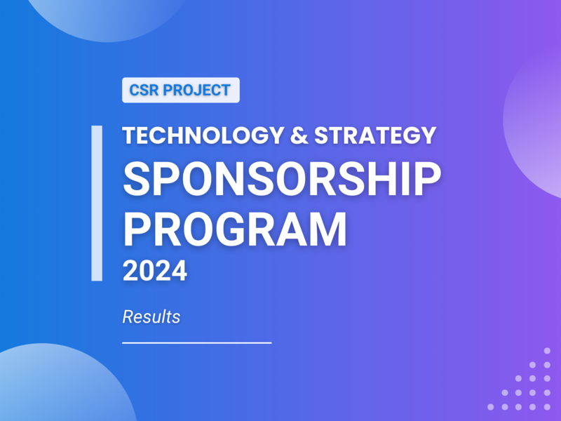T&S Group 2024 sponsorship winners announcement banner