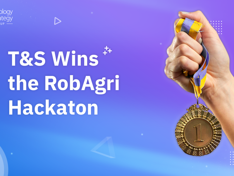 Technology and Strategy's Innolab wins 1st Place with its innovative solution for pedestrian detection