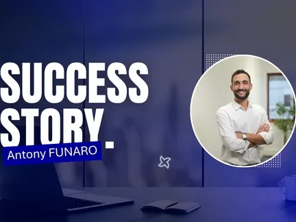 Antony Funaro's success story at Technology and Strategy and career Growth at Englab image banner