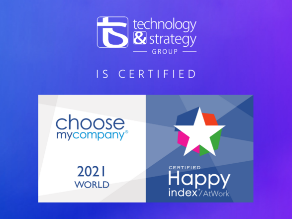 Technology & Strategy certified HappyAtWork 2021 World