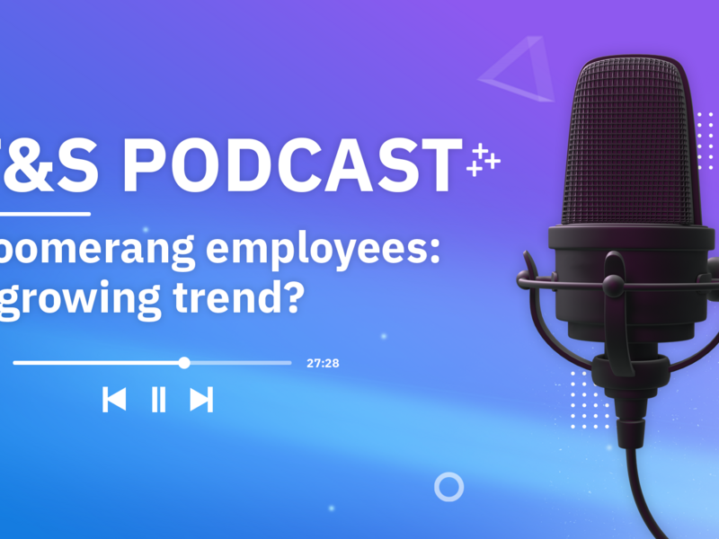 Podcast on boomerang employees
