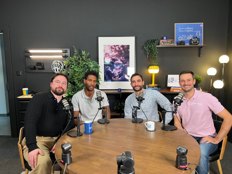 MBS Industry team with ENGLAB and SEMIA: entrepreneurs and experts on the podcast.