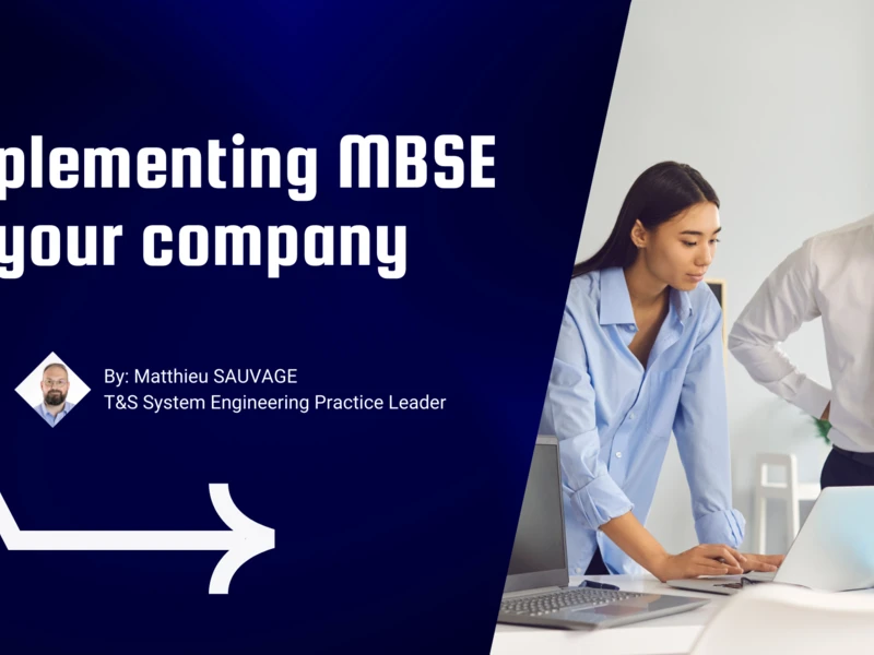 Key steps for successfully implementing model-based systems engineering (MBSE).
