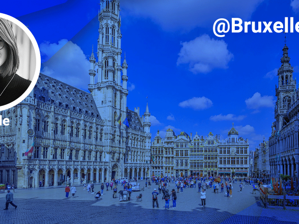 Axelle, HR on a V.I.E. international program at Technology & Strategy in Brussels